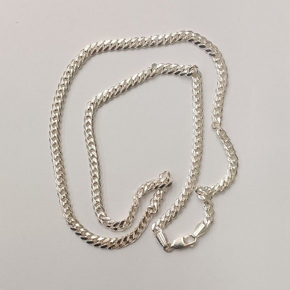 925 Sterling Silver Miami Cuban Chain size 24 inches